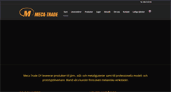 Desktop Screenshot of mecatrade.se